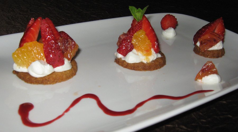 Tartelettes aux fraise Chantilly à la Liqueur de Combier