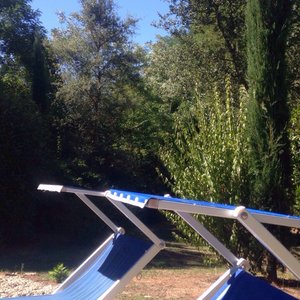 The pool, sun beds and grounds. Fab private BBQ for the property and outdoor dining area