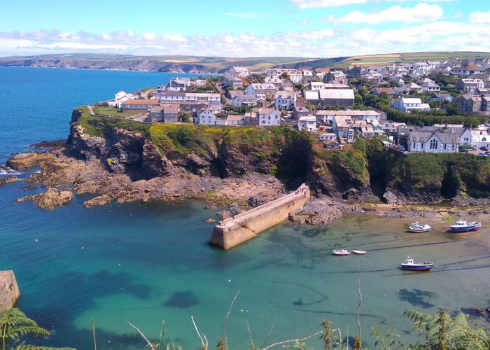 Port Isaac across the harbour