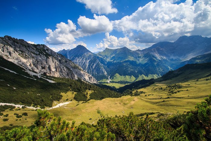 The View from Sareis in Malbun