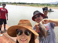Hawaii Mom Blog: Fishing Fun with the Family at Ali`i Agriculture Farms