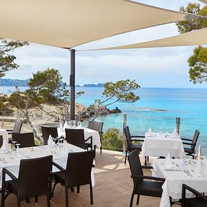 Terraza/restaurante con vistas al mar