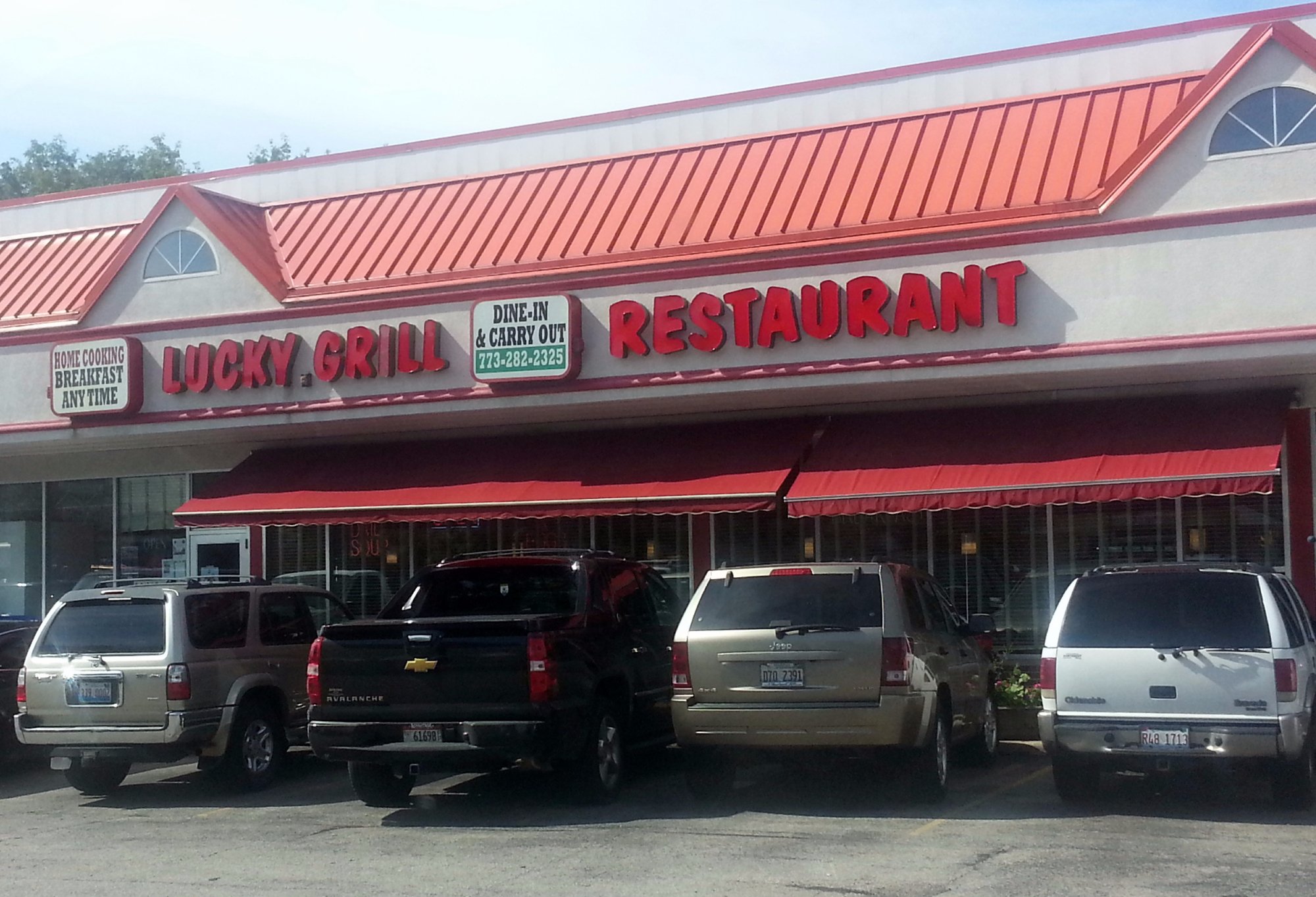 Lucky's grill discount