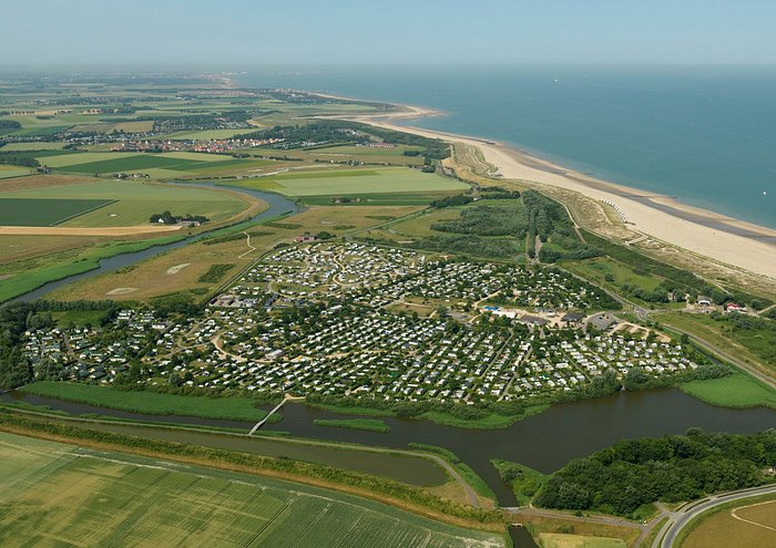 Strandcamping Groede luchtfoto