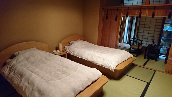 Habitación cubiertos con tatami japonés tradicional Fotografía de