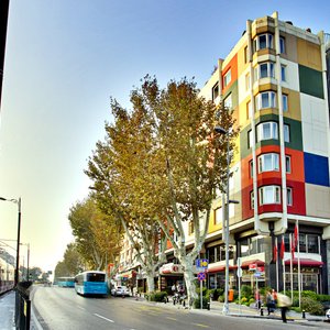 Ramada by Wyndham Istanbul Old City in Istanbul, image may contain: City, Urban, Restaurant, Street