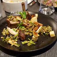 Côte de porc ibérique aux figues