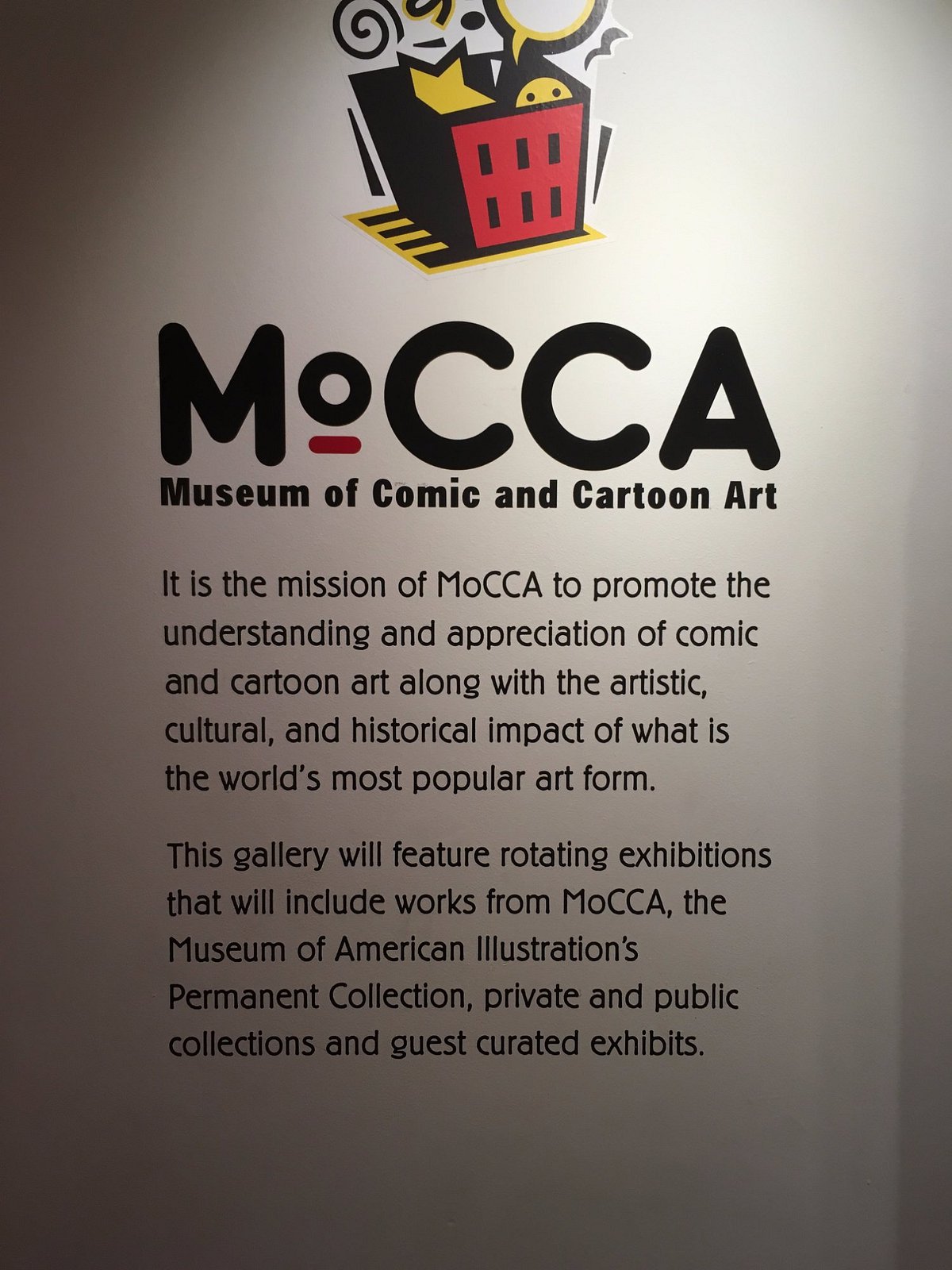 Museum of Comic and Cartoon Art MOCCA NYC (New York City) - All You Need to  Know BEFORE You Go