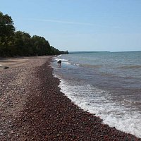 Beach at Calumet Waterworks Park