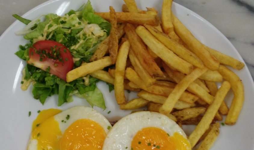 Steak haché à cheval