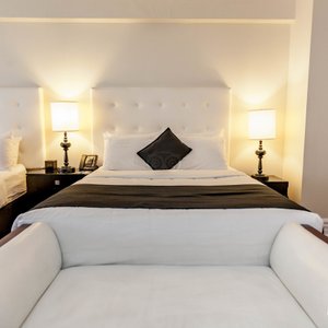 The Deluxe Two Queen Room at the Hotel Victoria