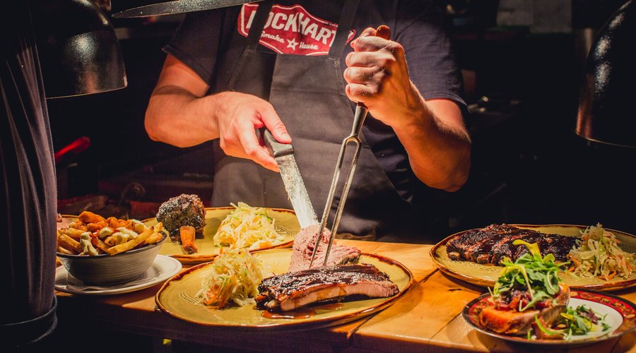 Quelqus assiettes de chez Biceps BBQ