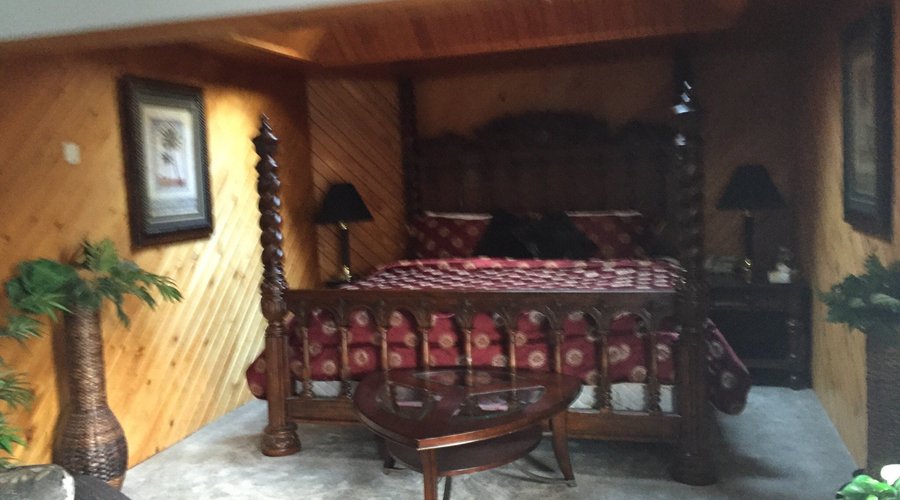 Honeymoon suit with jacuzzi and sauna