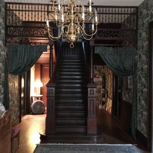 Entrance of the B+B. The interior is very well kept and nice.