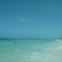 Arena Gorda - calma e com água cristalina