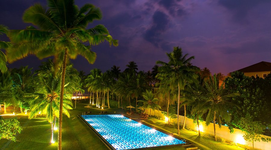 Poolside