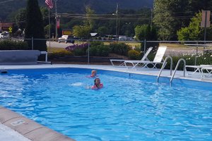 Pool und Strand