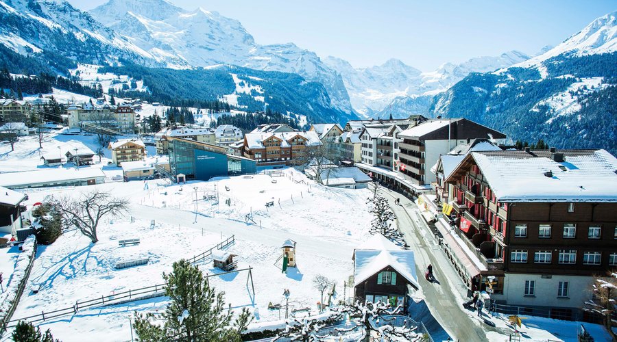 winter view from the rooms