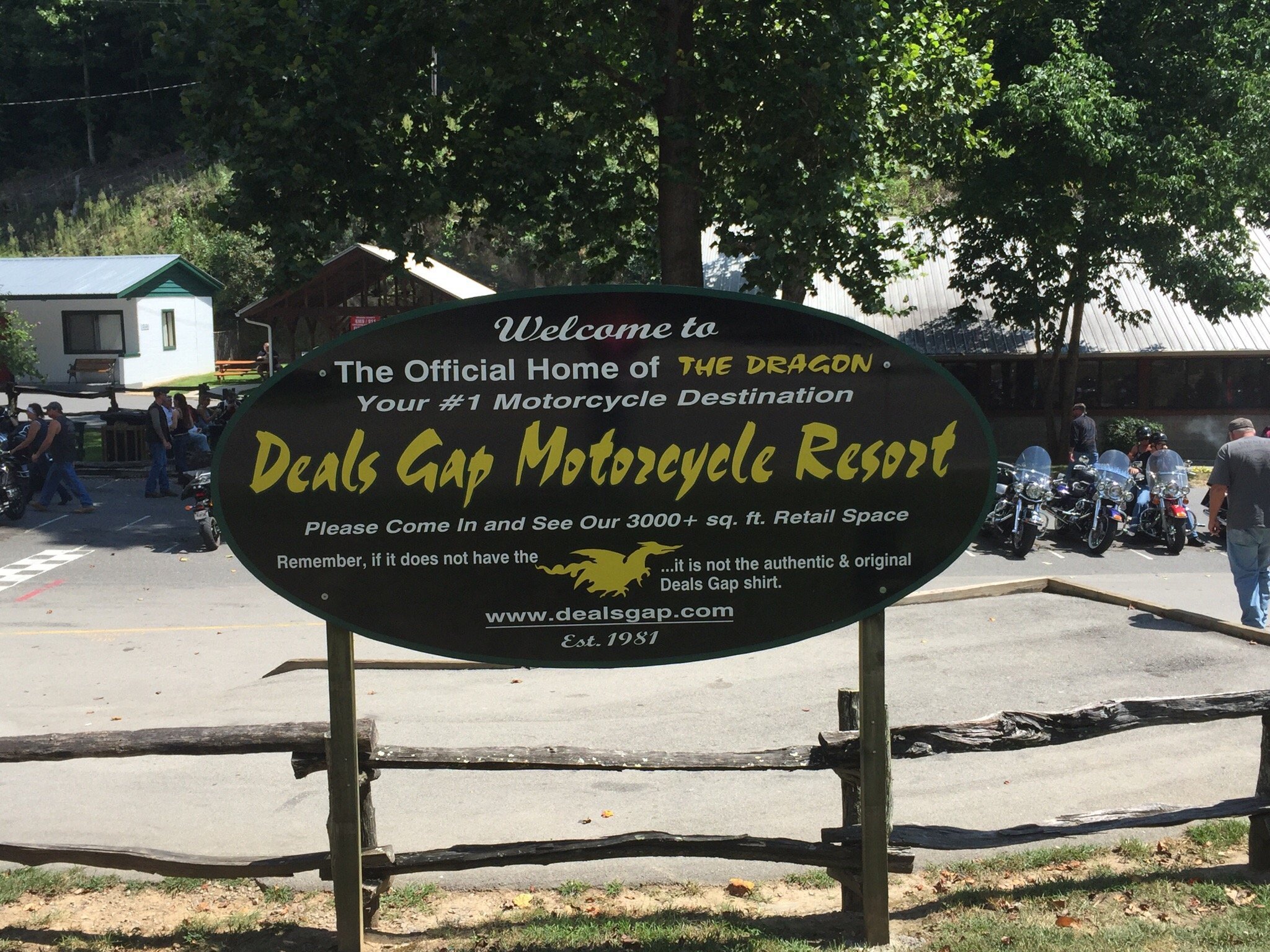 Deals gap deals motorcycle resort