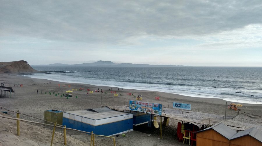 Vistas de la playa