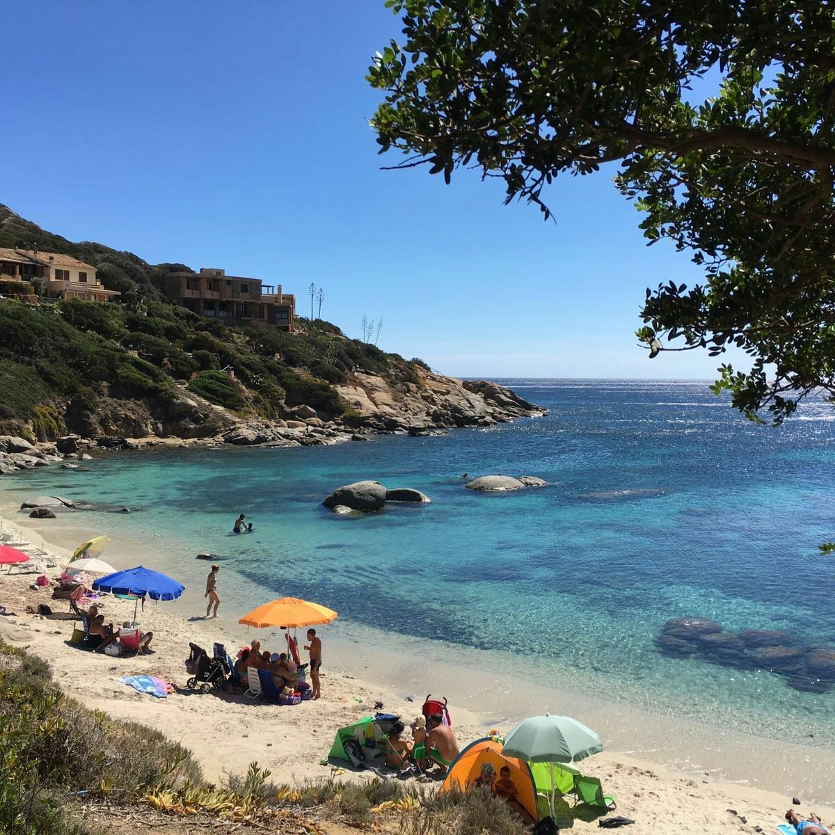 Capo caccia пляж Сардиния