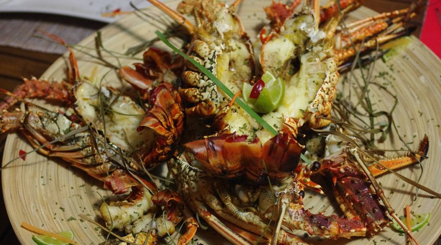 langouste grillée