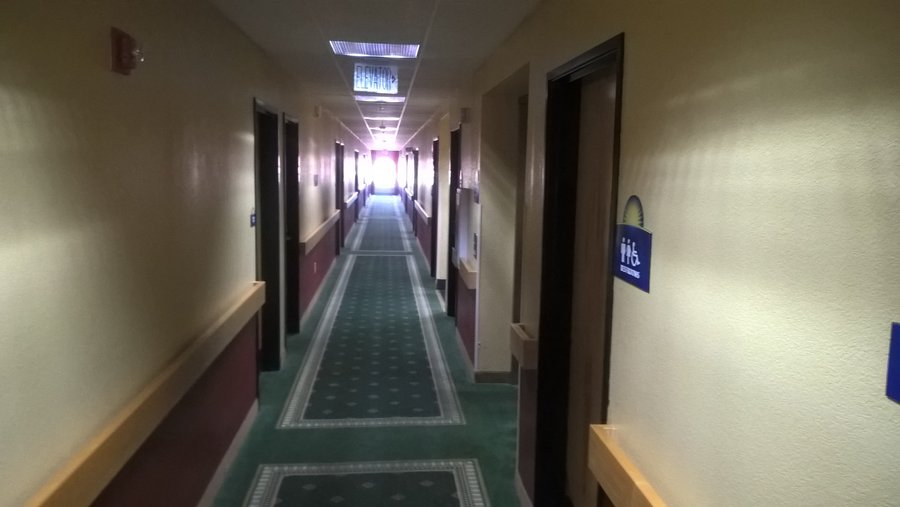 internal secure hallway
