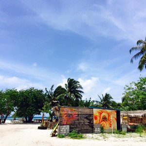 the island