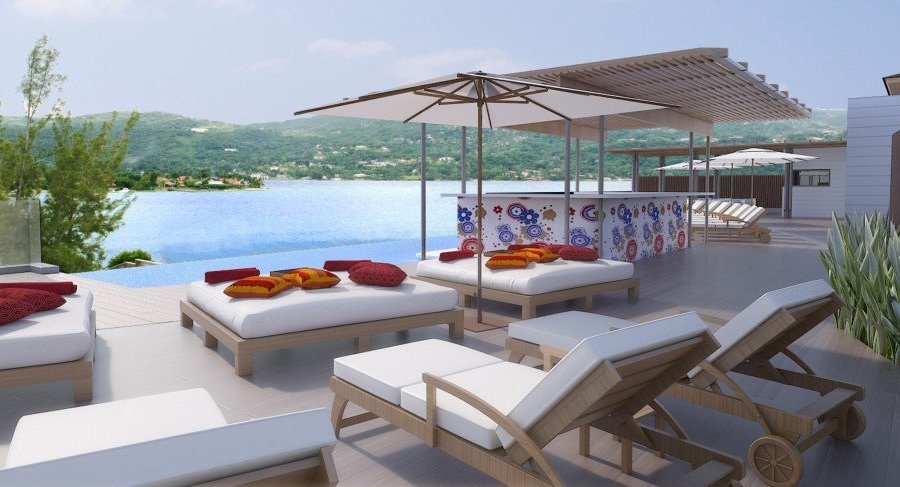 Pool area - Breathless Montego Bay