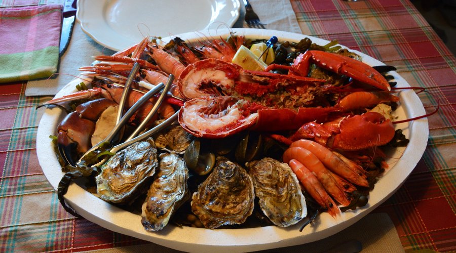 notre délicieux plateau de fruits de mer