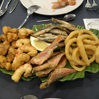 Fritura de pescado para dos
