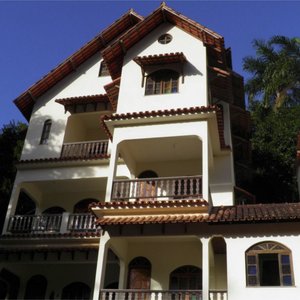 Fachada da pousada