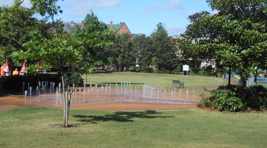 The fountains