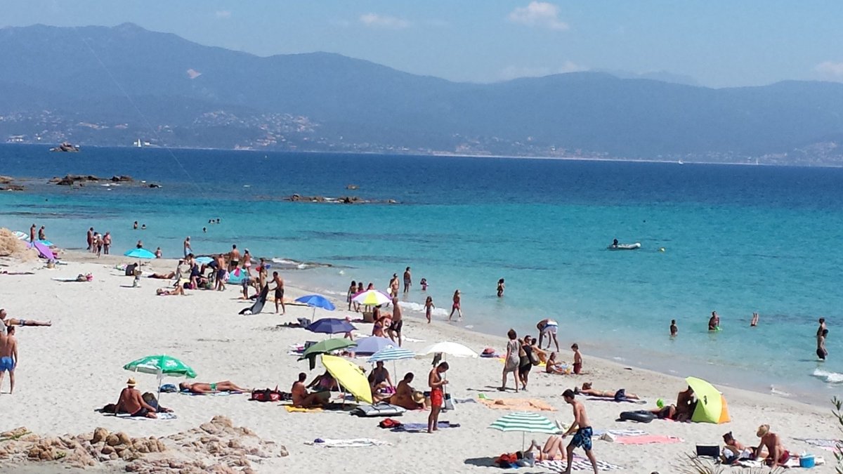 PLAYA DE MARINELLA AJACCIO FRANCIA