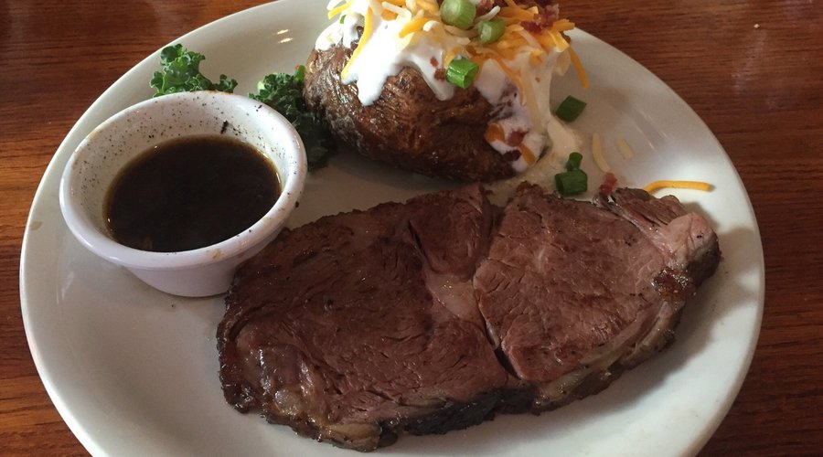 Prime rib dinner