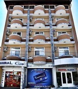 Front view of Hotel Elena