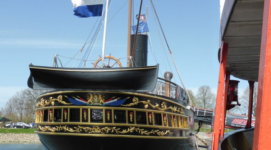 Achterkant van de Buffel 