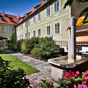 Appia Hotel Residences in Prague, image may contain: Neighborhood, Villa, City, Garden