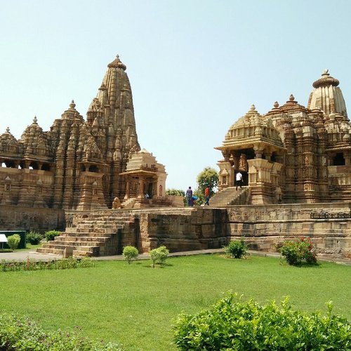 Temple of Khajuraho, Khajuraho, Madhya Pradesh, India' Photographic Print - Jagdeep Rajput | AllPosters.com