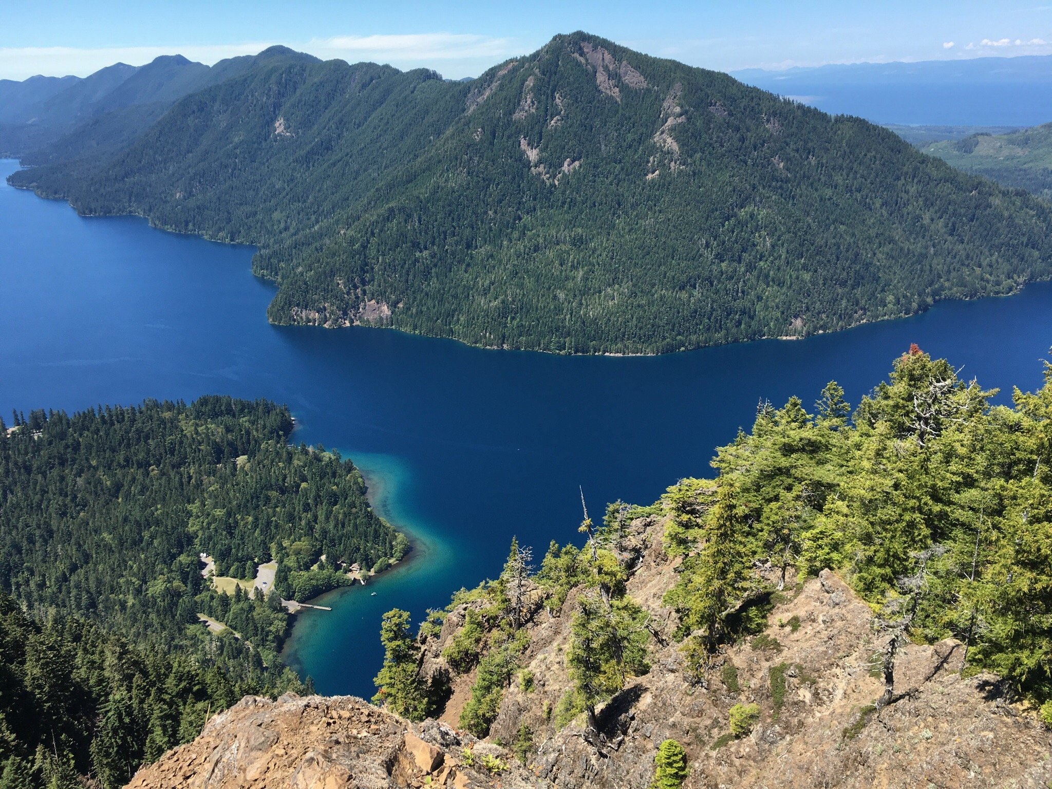 Lake crescent hiking outlet trails