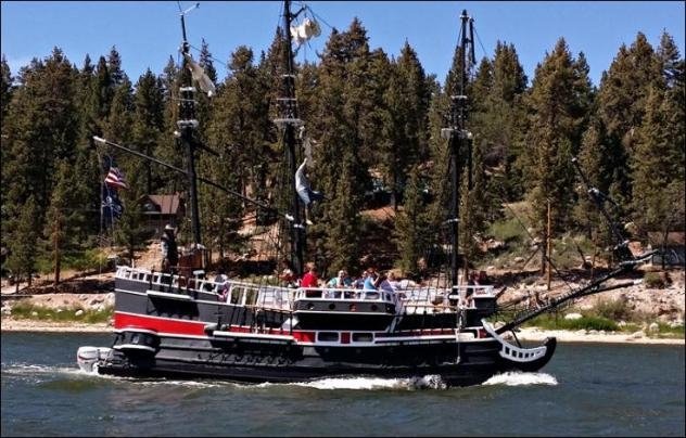 Hidden Gems: The Pirate Ship on Big Bear Lake