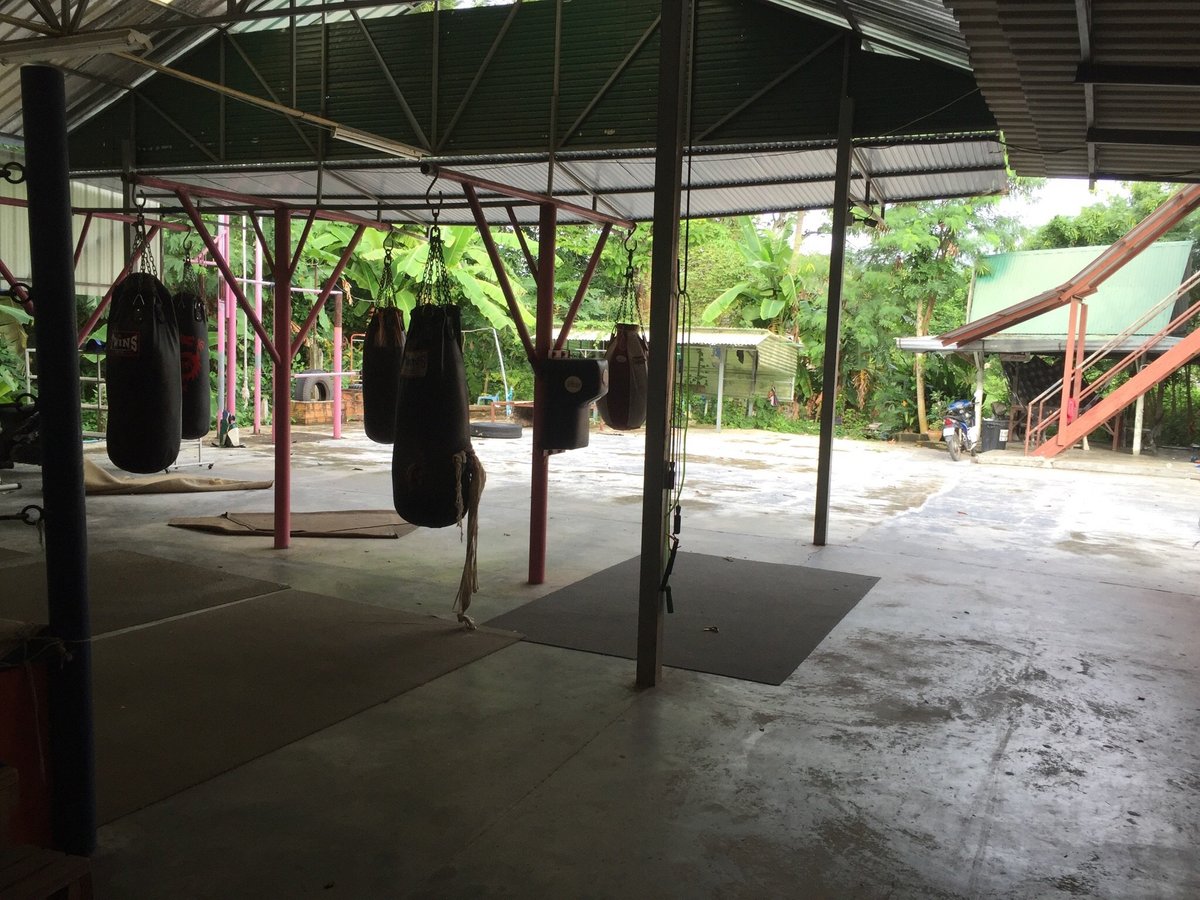 Training at Fight Street Chalong, Phuket Thailand