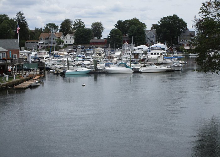 A view of the water at  Pawtuxet Village.