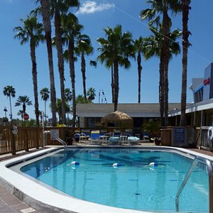 Barefoot Bay Resort and Marina in Clearwater, image may contain: Hotel, Resort, Pool, Swimming Pool
