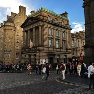 The Inn on the Mile in Edinburgh, image may contain: City, Street, Urban, Metropolis