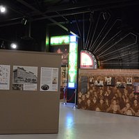 Inside the museum.
