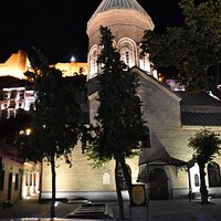 Cathedral of Saint George at night