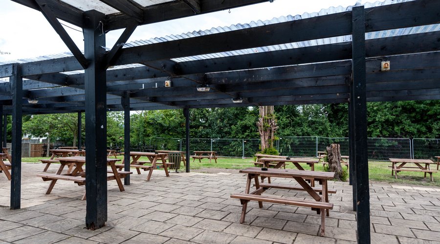 Garden at The Green Man Hotel