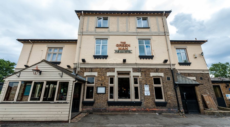Exterior at The Green Man Hotel