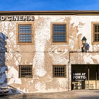 A work of Vhils in Look at Porto Wall.